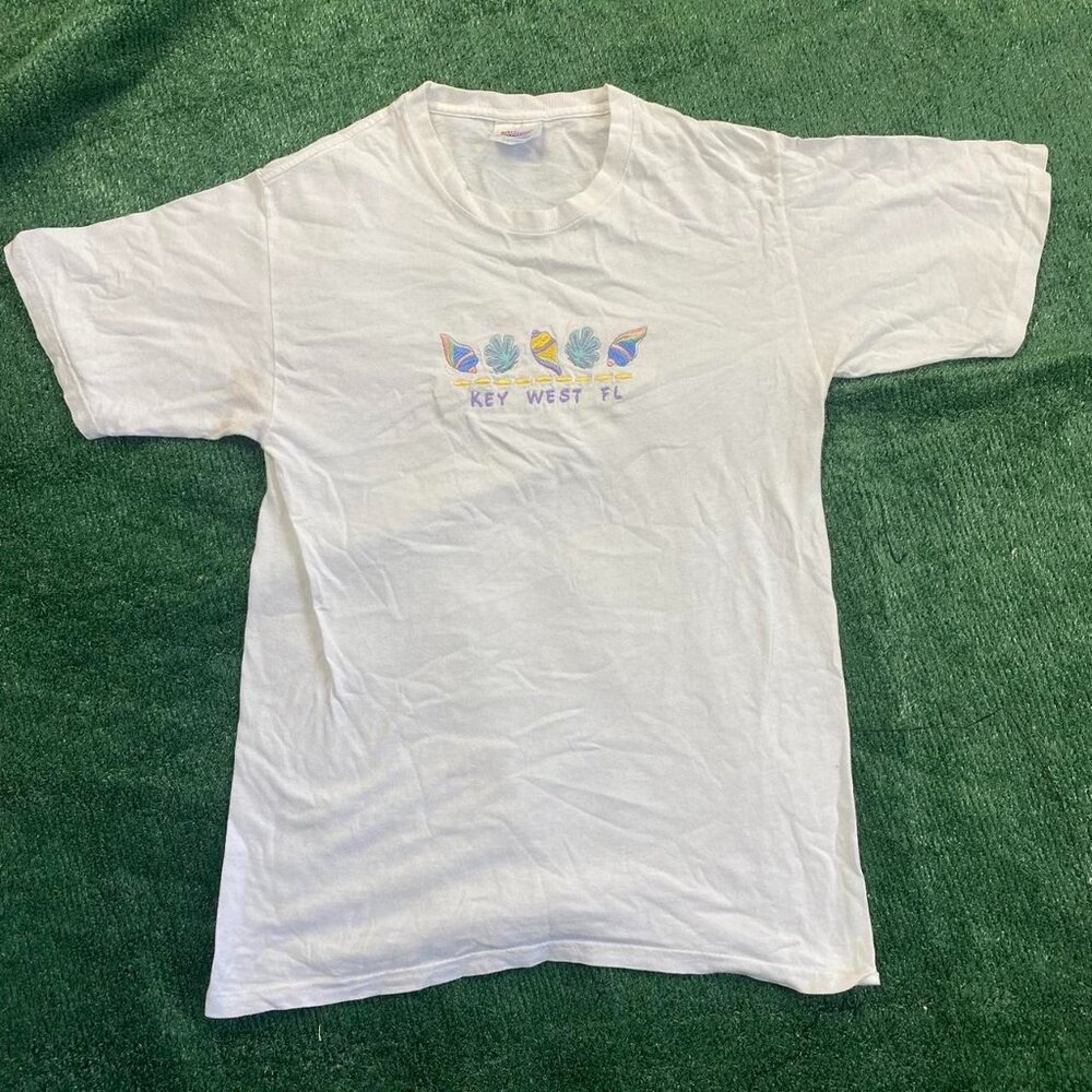 Vintage 90’s Embroidered Key West, FL Tee